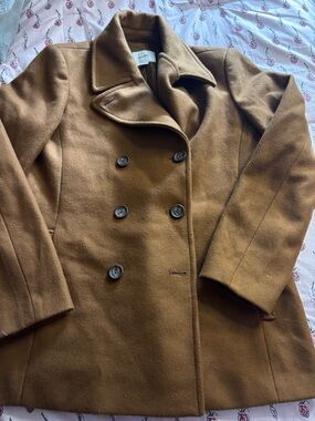 Old Navy Double-Breasted Tan Trench Coat